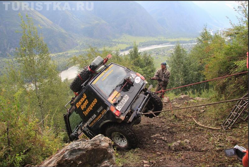 Спуск в долину Чулышмана