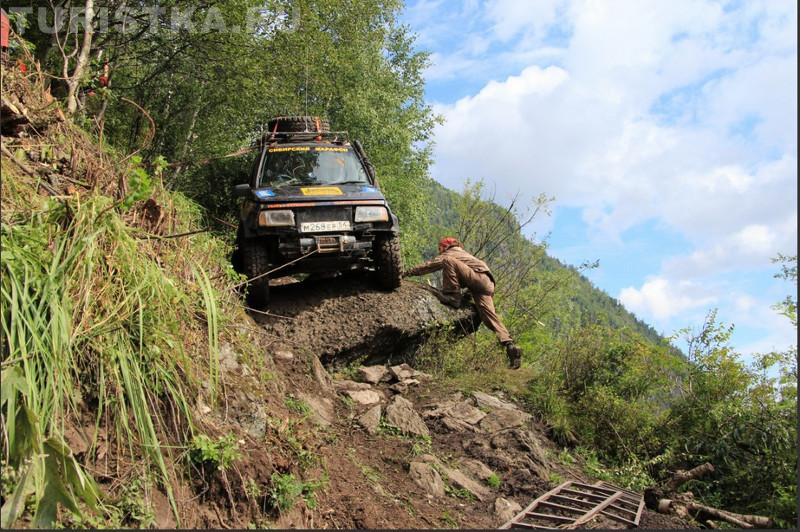 Спуск в долину Чулышмана