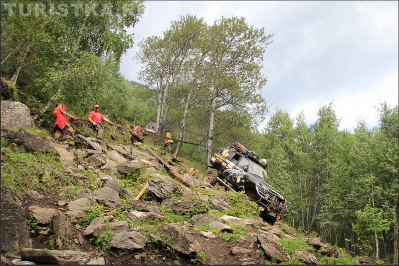Спуск в долину Чулышмана