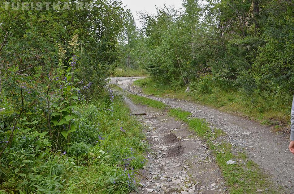 Старая дорога на перевал Чике-Таман