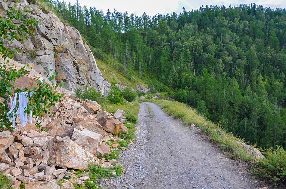 Дорога пришла к перевалу