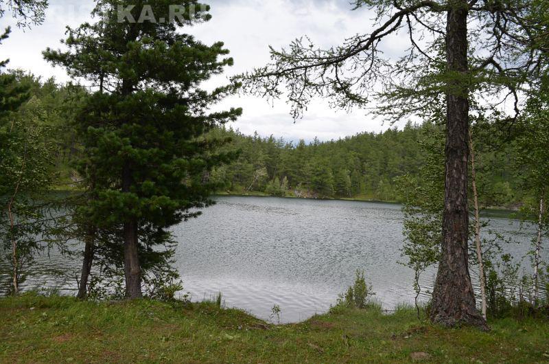 Горное озеро Алтая