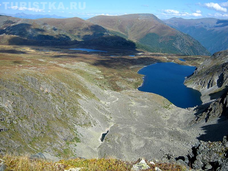 Озеро Кыргыз и маленькие безымянные озера