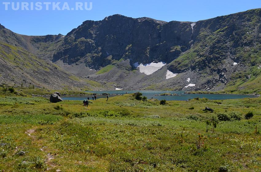 Подходим к озеру Вероника