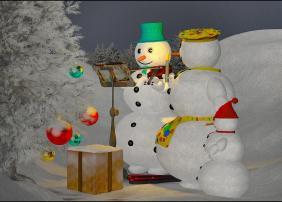 Чемпионат по лепке  снеговиков (Барнаул)