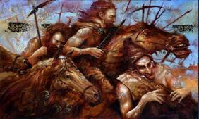 Скифы Алтая : Выставка картин