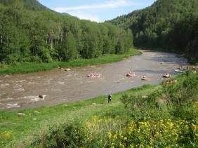 Алтай : Сплавы по реке Песчаная