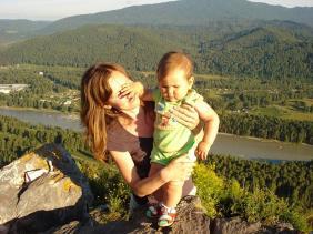 Мам, закрой глаза, здесь страшно красиво!<br>Место съемки: Алтайский район, Алтайский край