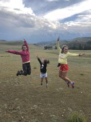 Алтай окрыляет <br>Место съёмки: 817 км Чуйского тракта. Вид на Северо-Чуйский хребет