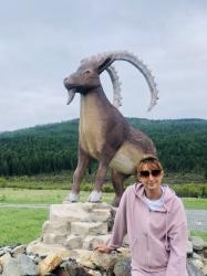 Туристка.Ру : Фотоконкурс СМЕХОТУРИКИ 2024 : Онгудайский район  : «Встретила очередного козла! Мне везет по жизни на козлов...»