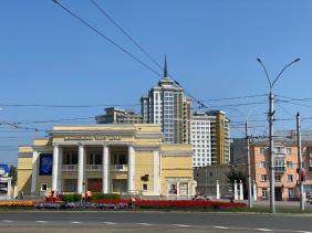 Площадь Октября Барнаул