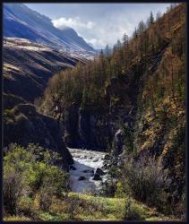 Горный Алтай : Базы на Чуйском тракте за Семинским перевалом : База «Сартакпай» : Река Чуя