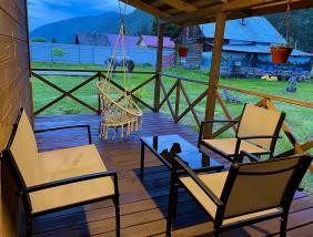 Горный Алтай : Гостевой дом Берингия в Чемальском районе : Уютный домик на 2-3 человека