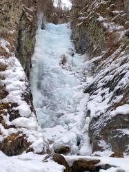 Горный Алтай : Чибитский Уларский водопад (Чарлик) : Первый каскад