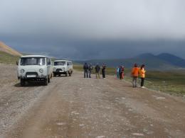 Кош-Агачский район : дорога на Джазатор