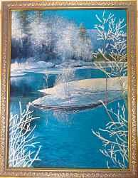 Горный Алтай: Чемальский район : Село Аскат : Выставка семьи Головань : Аскатские голубые озера