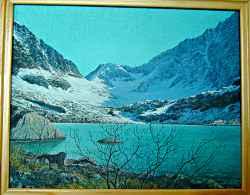 Горный Алтай: Чемальский район : Село Аскат : Выставка семьи Головань : Озеро Куйгук