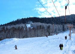 Горный Алтай : Горнолыжка на Телецком озере