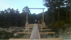 Строящийся мост в Элекмонаре