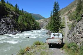 Река Чуя : Пороги : Мажойский каскад