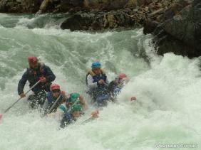 Рафтинг на Алтае : Река Кумир : Порог Девичьи плесы