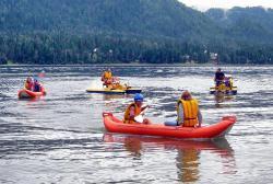 Водный праздник на Телецком озере