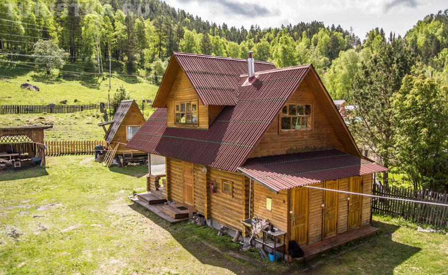 Бревенчатый домик