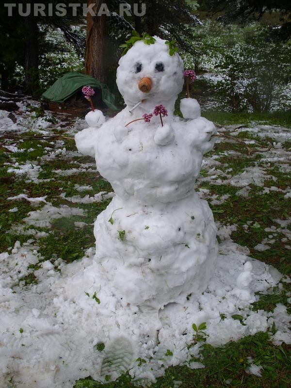 Гламурный такой снеговичок