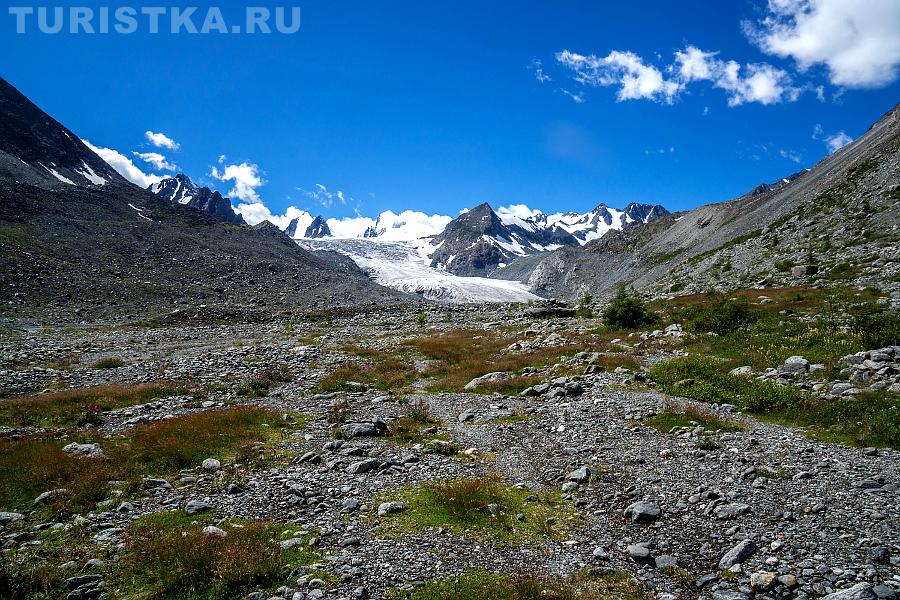 Дорога к Софийскому леднику