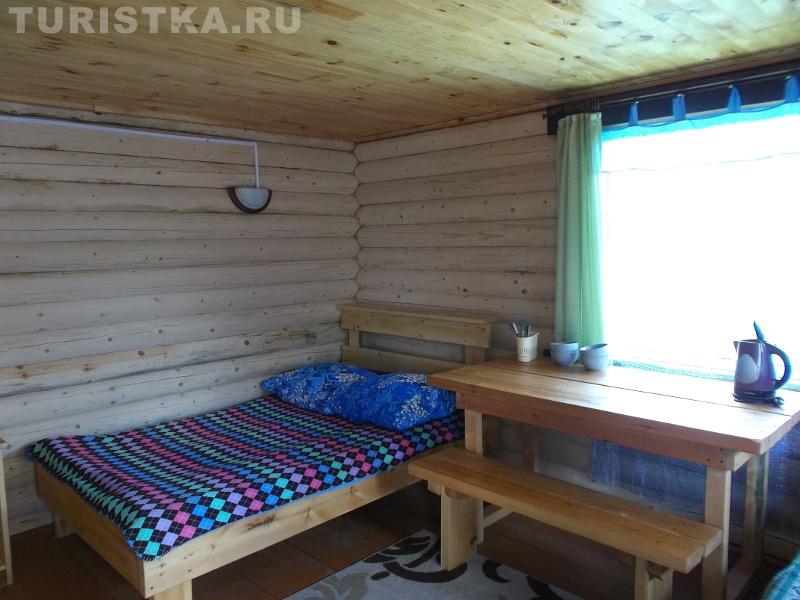 4-хместный номер, первый этаж домика №2 