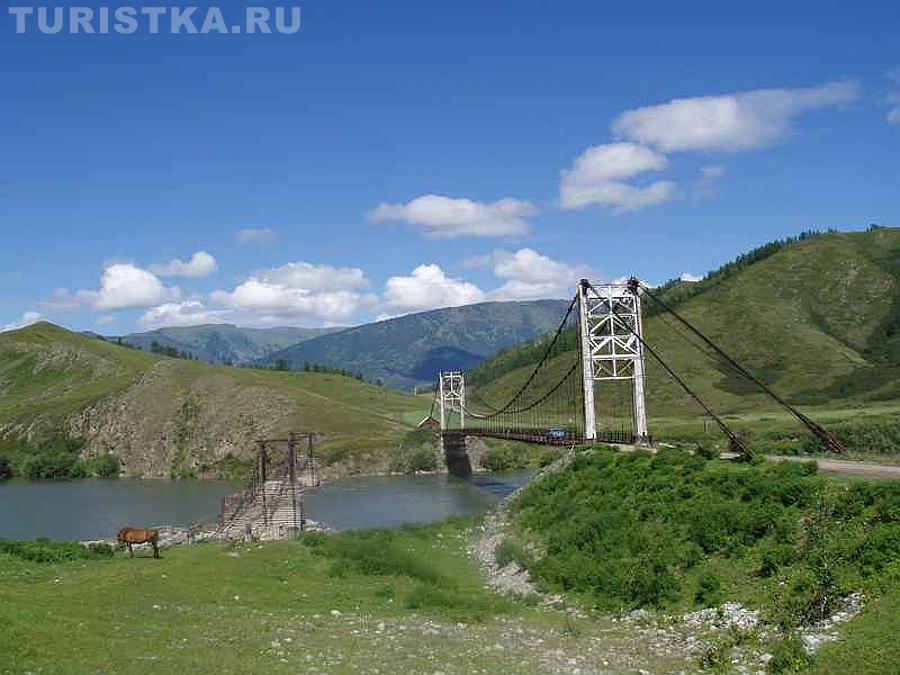 Мост в селе Мульта