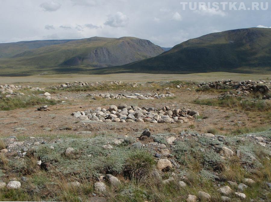 Курган на плато Укок