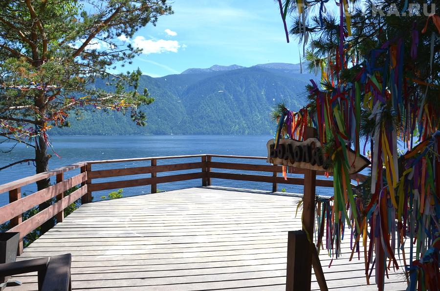 Смотровая площадка на Телецком озере