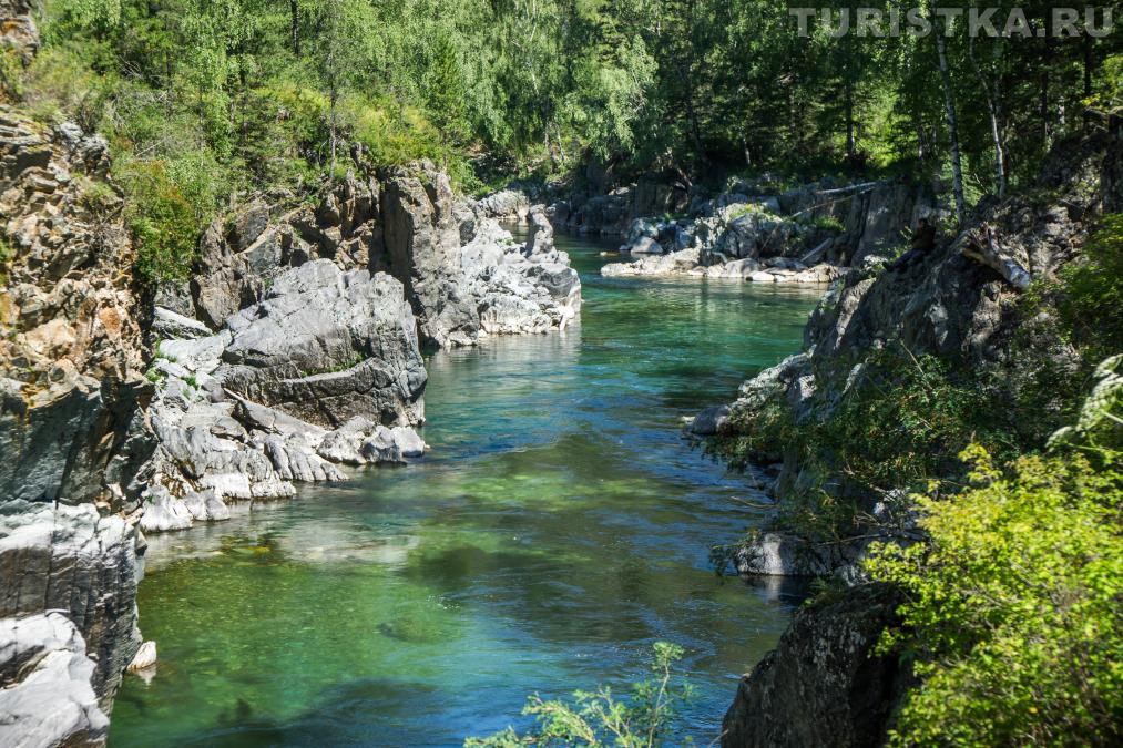 Девичьи плесы на реке Кумир