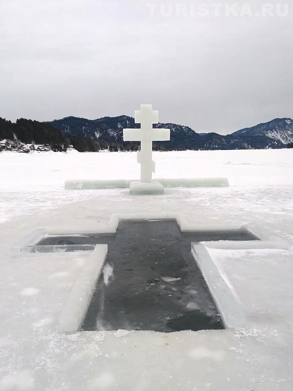 Иордань на Телецком озере