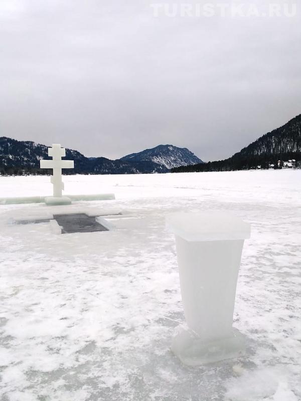 Иордань на Телецком озере