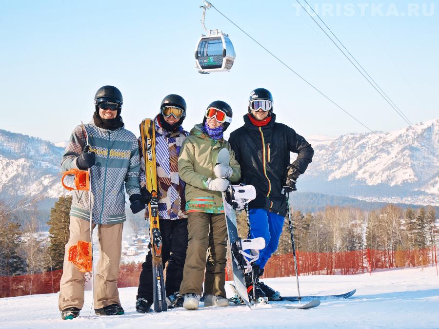 Горнолыжный курорт Манжерок