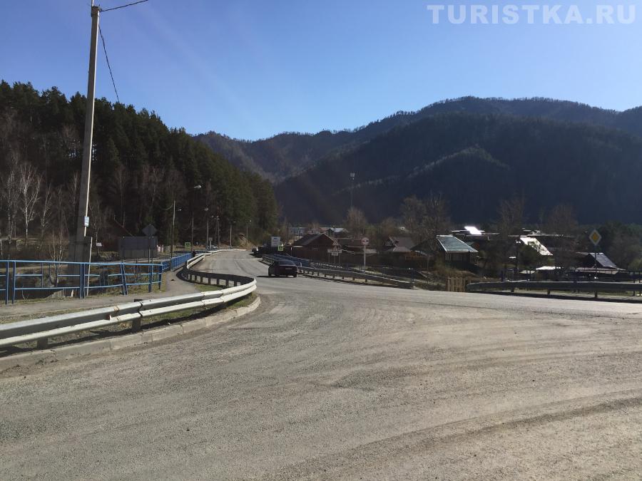 Дорога в сторону Чемала