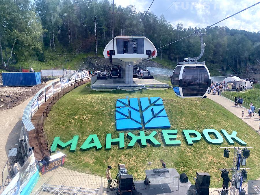 Верхняя станция гондольного подъемника