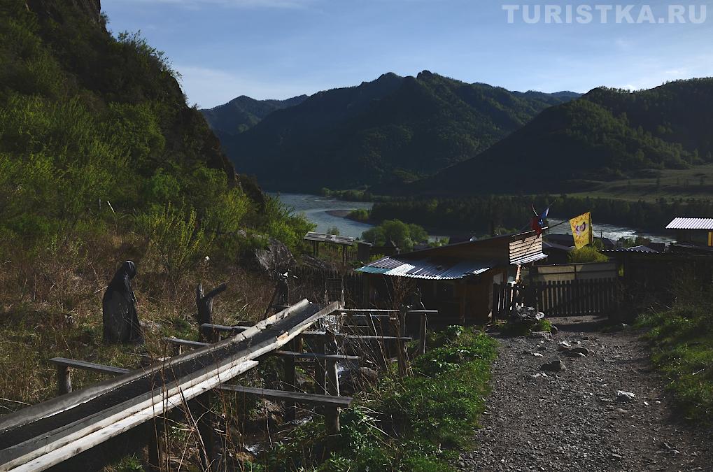 На выходе из ущелья Чечкыш