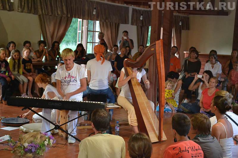 Во время фестиваля 