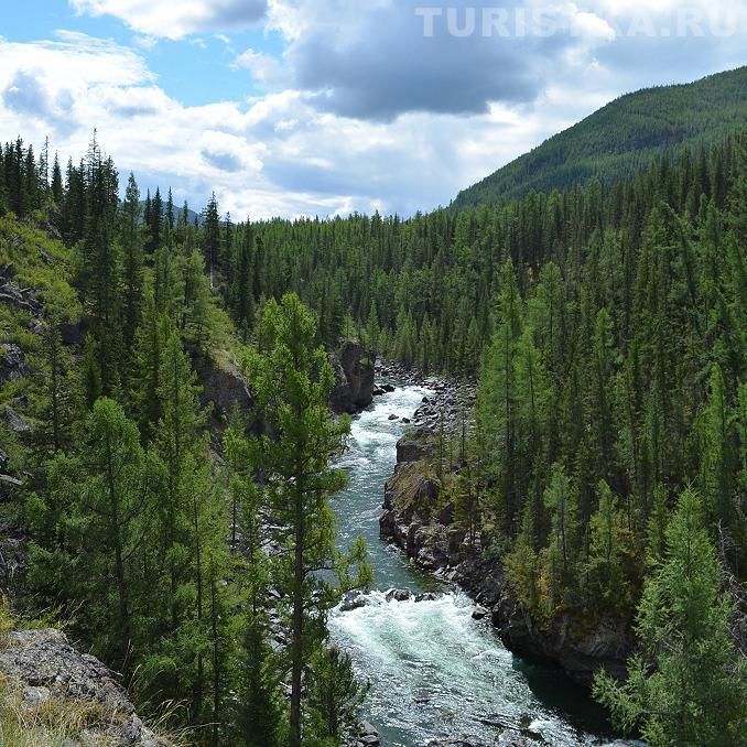 Река Башкаус выше села Саратан