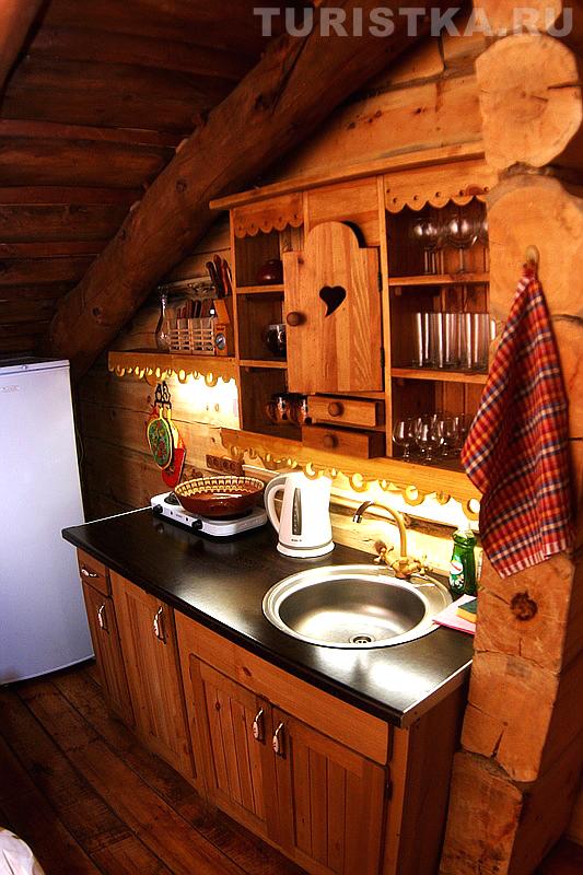 Кухонная зона в Царском тереме