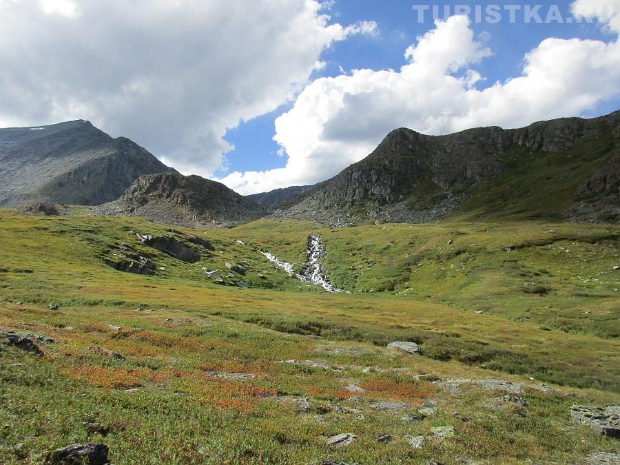 Ручьи с верхних ступенек