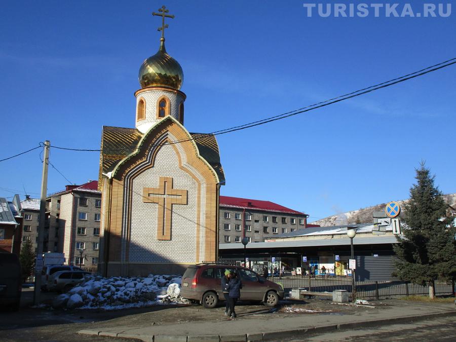 Перед автовокзалом