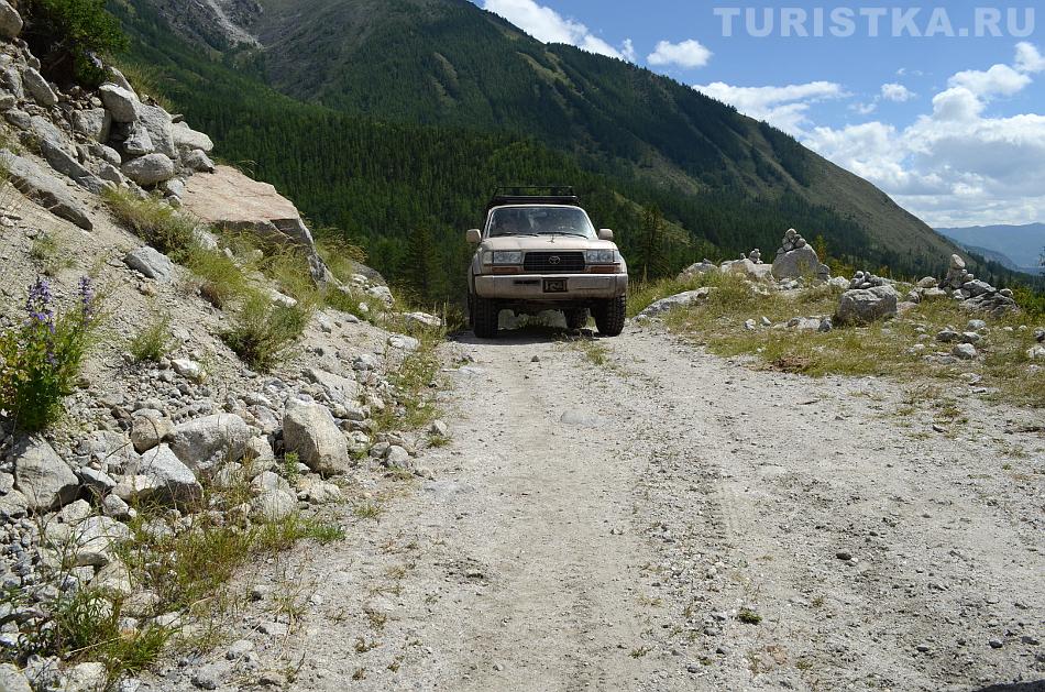 Обзорная точка на дороге над Карагемским прорывом