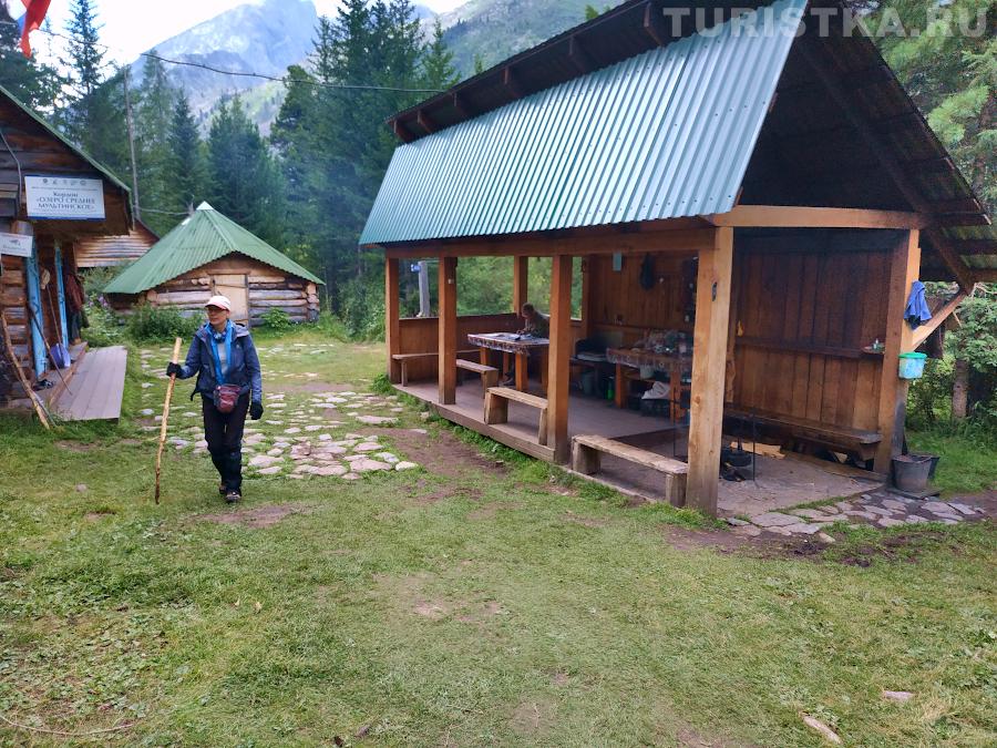 Кордон заповедника на Среднем Мультинском озере