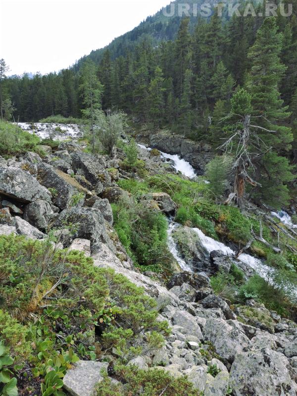 Водоскат на реке Крепкая