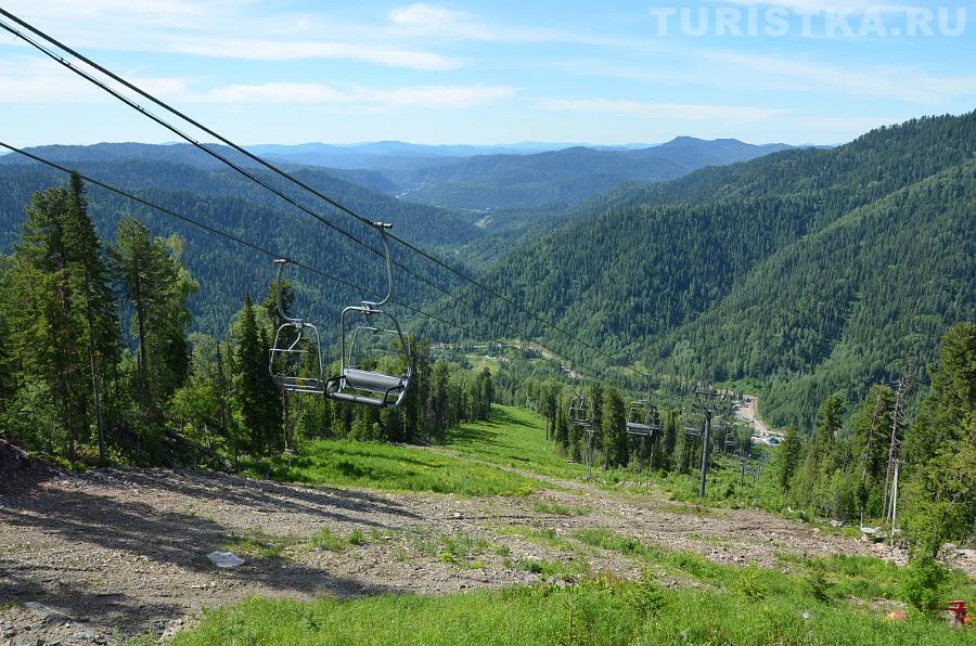 Кресельный подъемник на гору Кокуя