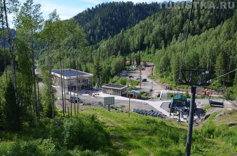 Нижняя станция подъемника